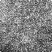 Les villes continues #16 MLN - The continuous cities #16 MLN / 150x150cm / 2012